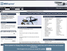 Tablet Screenshot of mdexpress.com